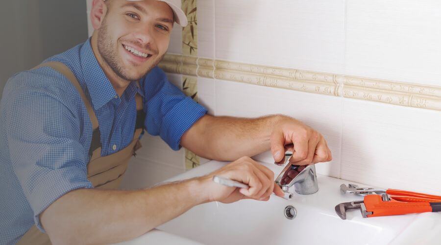 Professional bathroom faucet installation in New London, OH